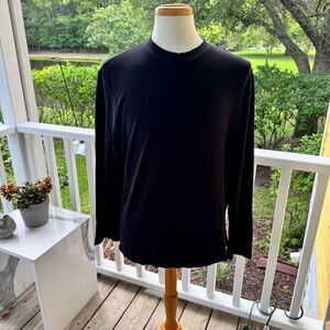 Hugo Boss century Long sleeve Crew Shirt. Black. Size XXL